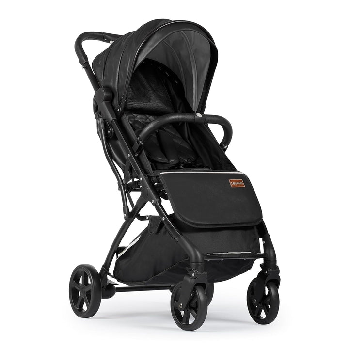 Kinderwagen, leichter faltbarer Reisebuggy mit 5-Punkt-Gurt, verstellbarer Rückenlehne und übergross