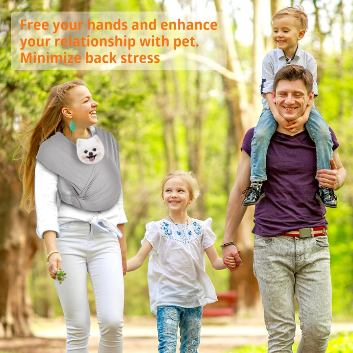 CUBY Hundetragetasche, Sommer Tragetasche Nach vorne Gerichteter Rucksackträger Schulter zur Reduzie