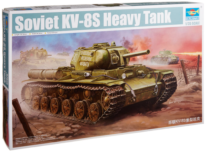 Trumpeter 001572-1/35 KV-8S Panzer