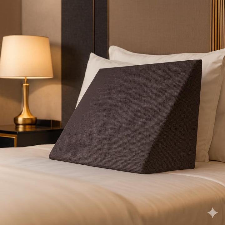Stützendes Lesekissen Keilkissen für Bett oder Couch Schaumstoffkeil Lagerungshilfe Lagerungskissen