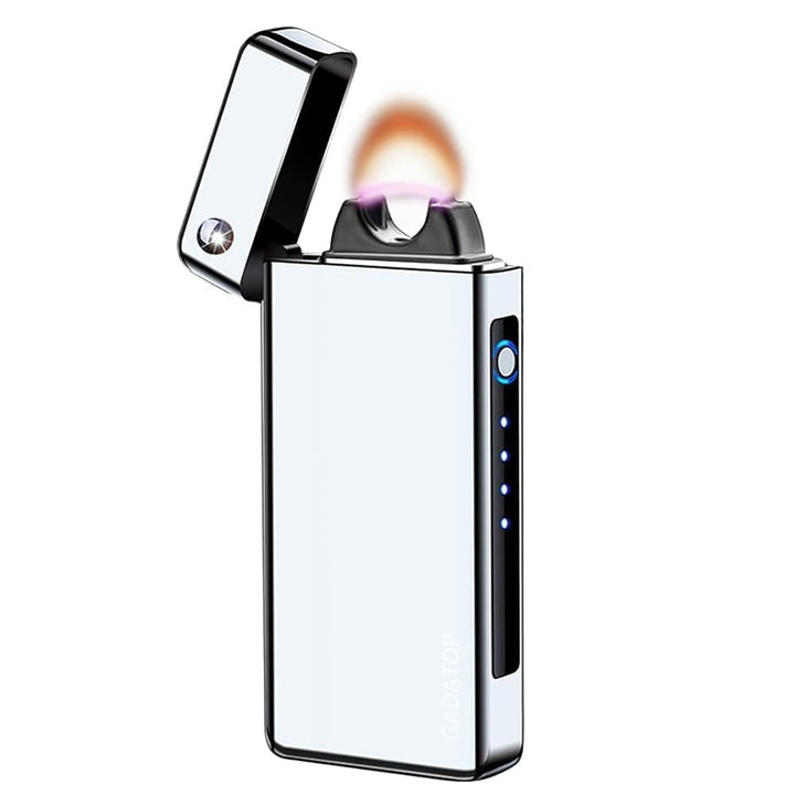 GADATOP Arc Plasma Flamme Feuerzeug USB wiederaufladbares, winddichtes elektrisches Feuerzeug für Ke