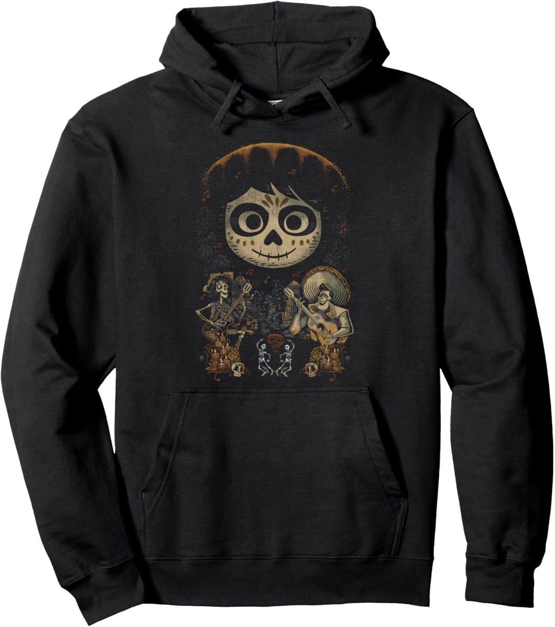 Disney Pixar Coco Hector And Ernesto Duo Poster Pullover Hoodie