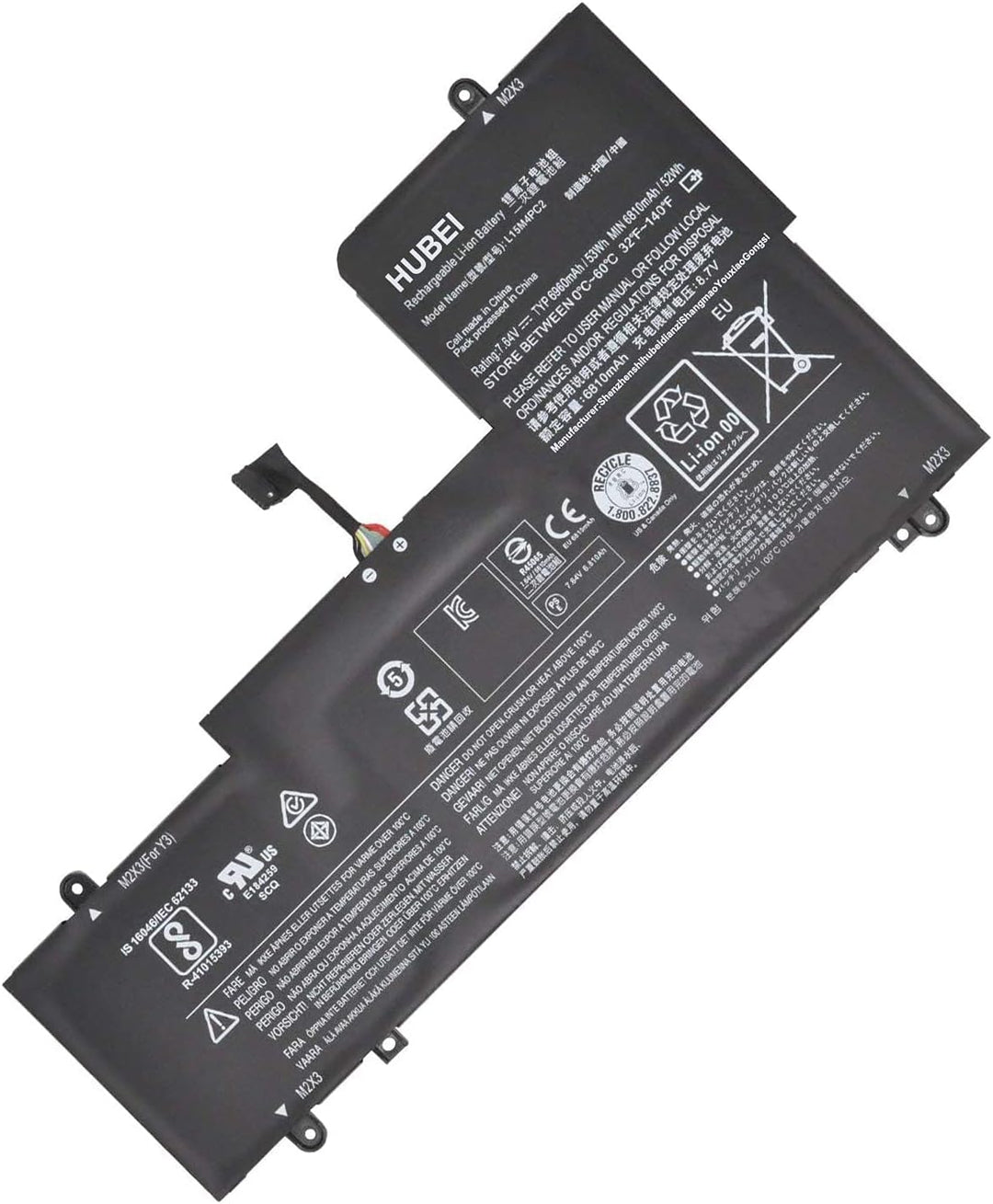 L15M4PC2 L15L4PC2 5B10K90802 5B10K90778 Laptop Batterie Ersatz für Lenovo Ideapad Yoga 710-14IKB 710