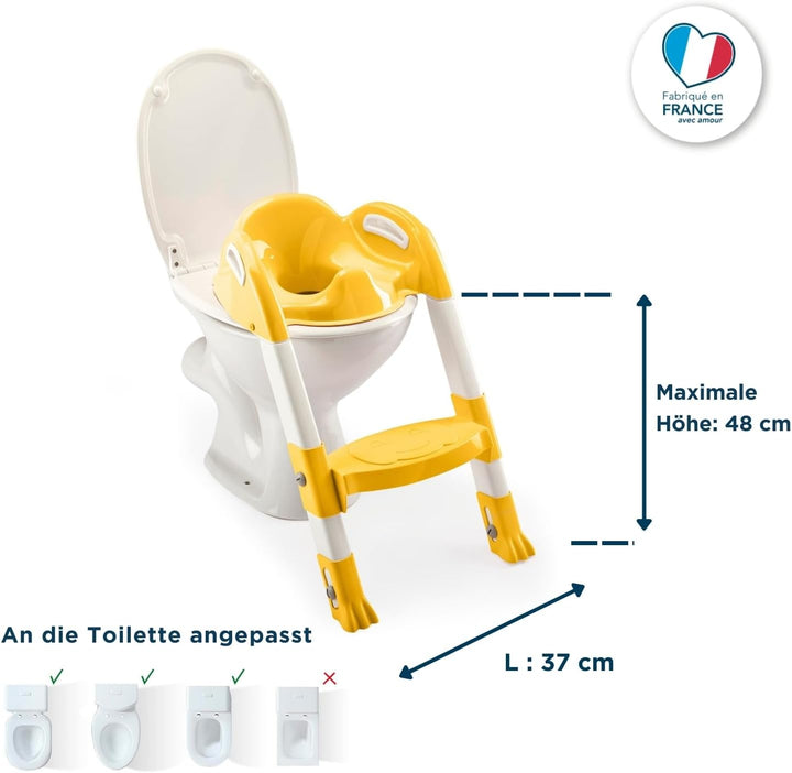 Thermobaby - Kinder-WC-Reduzierer - Kiddyloo - Clever, spielerisch & hygienisch - Verstellbare Beine