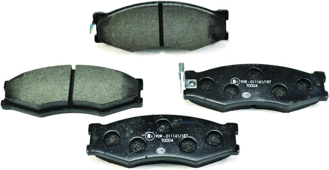 HELLA PAGID 8DB 355 005-621 Bremsbelagsatz - T0004 - Dicke/Stärke: 17mm - Bremssystem: Akebono - mit
