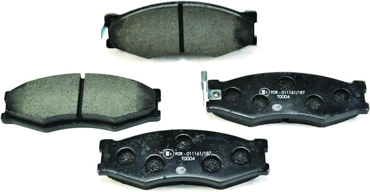 HELLA PAGID 8DB 355 005-621 Bremsbelagsatz - T0004 - Dicke/Stärke: 17mm - Bremssystem: Akebono - mit