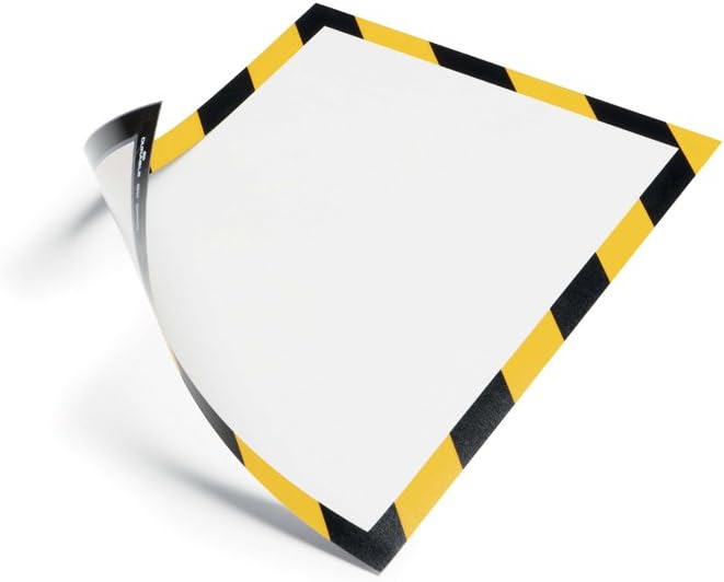 Durable Info-Rahmen Duraframe Magnetic Security (A4, Magnetrahmen für metallische Oberflächen) 5 Stü
