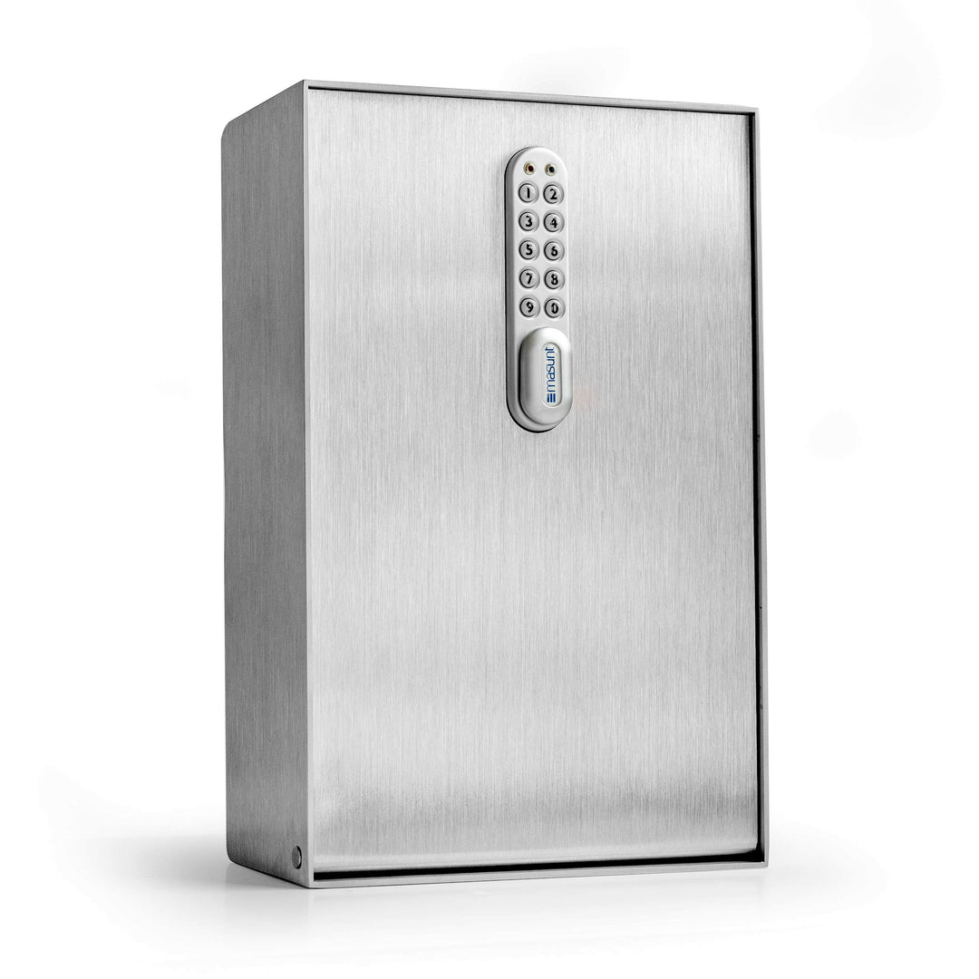 masunt Schlüsselkasten 2125 E Code | Schlüsseltresor mit innovativer Online-Codevergabe aus der Fern