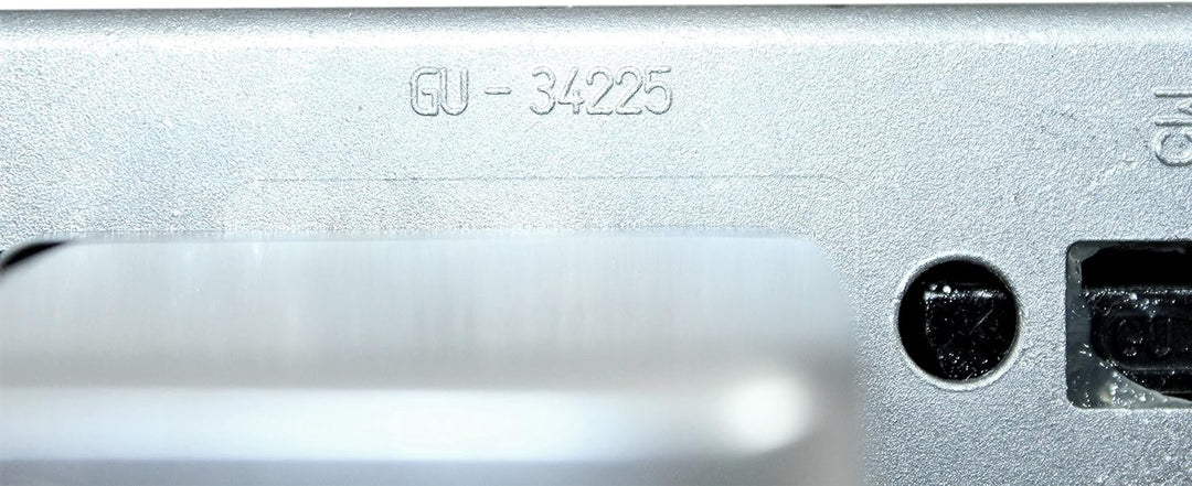 GU Schiebetür PSK Drehgriff abschliessbar DIRIGENT 966/976, 34225 oder auch 30152, DIN Rechts silber