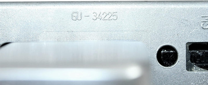 GU Schiebetür PSK Drehgriff abschliessbar DIRIGENT 966/976, 34225 oder auch 30152, DIN Rechts silber