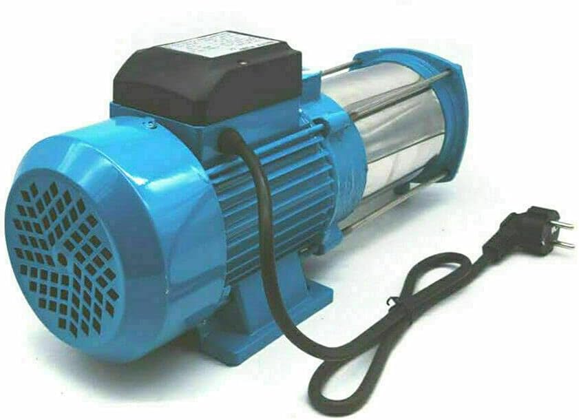 Wasserpumpe 5-stufige Kreiselpumpe 1300W Hauswasserwerk 4000 l/h Max. Förderhöhe: 98m; Max. Druck: 9