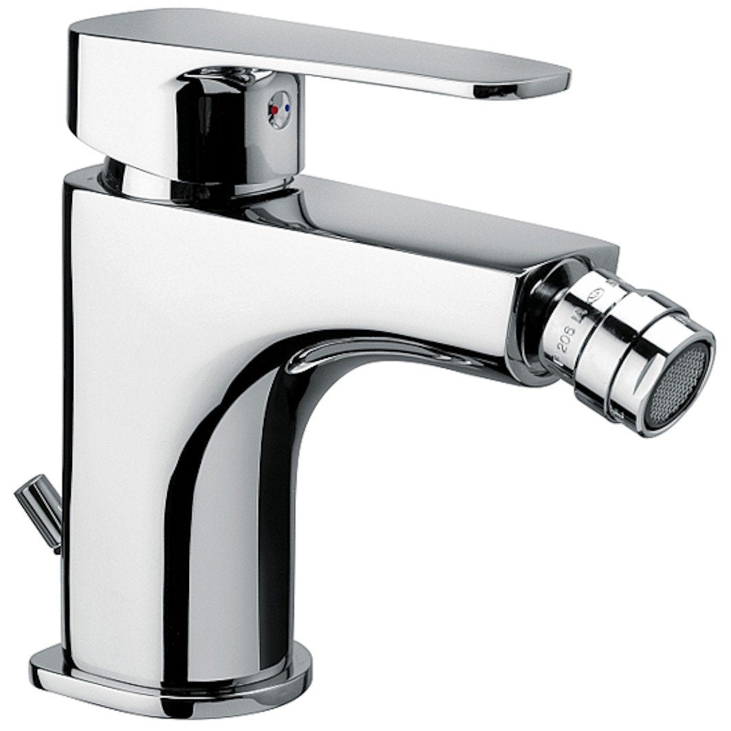 NEU BIDET ARMATUR BAD Einhandmischer MIT Ablaufgarnitur SLY SY135 CR PAFFONI