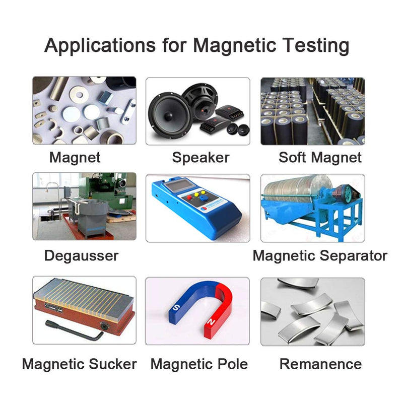 Toplionace WT10A Tragbares LCD-Gauss Messgerät Digitaler Durchflussmesser Oberflächen Magnetfeldtest