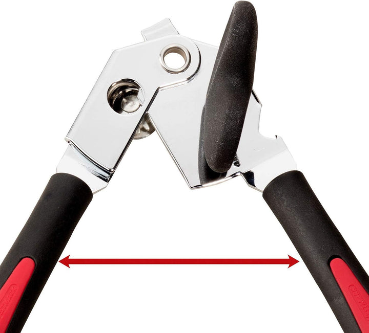 Westmark Zangendosenöffner mit Kapsel- und Deckelheber, Länge: 22 cm, Stahl/Kunststoff, Gallant Supe