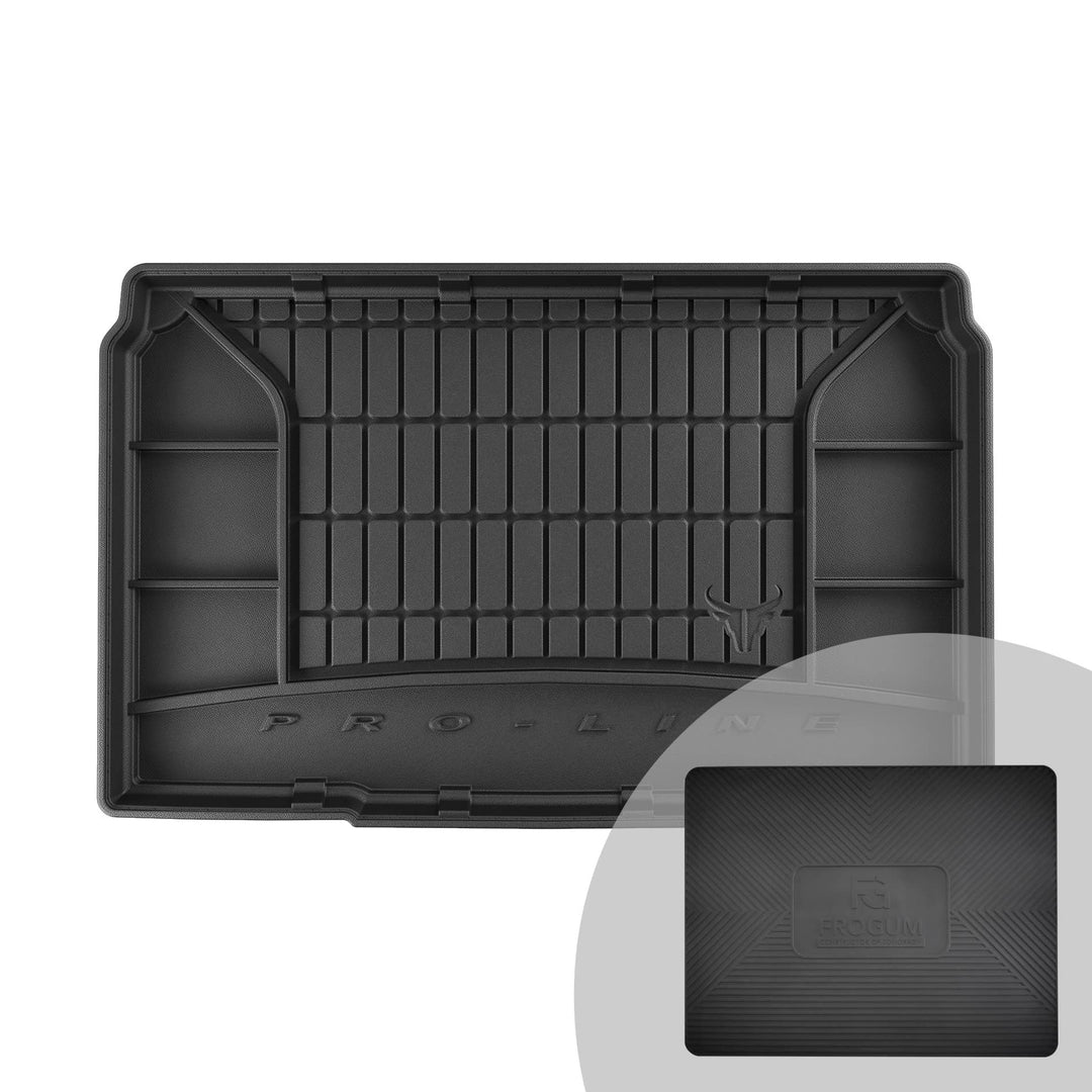 FROGUM ProLine 3D Gummimatte Exklusive Auto Kofferraummatte Kofferraumwanne für Peugeot 208 II ab 20