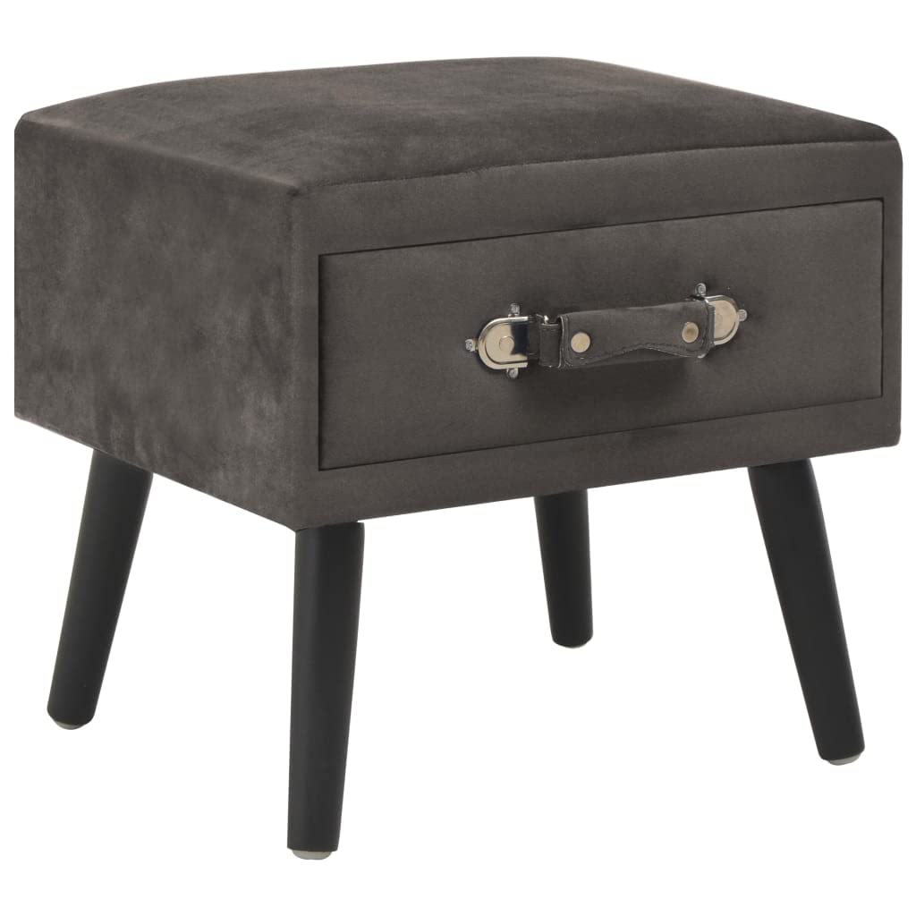 vidaXL Nachttisch mit 1 Schublade Nachtschrank Nachtkonsole Nachtkommode Schlafzimmer Kommode Schran