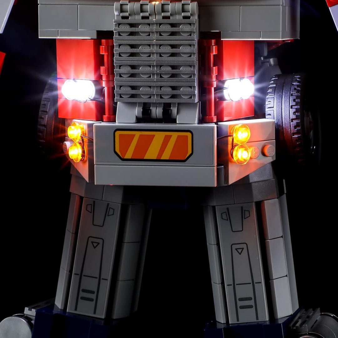 BRIKSMAX 10302 Led Licht für Lego Optimus Prime - Compatible with Lego Creator Expert Bausteinen Mod