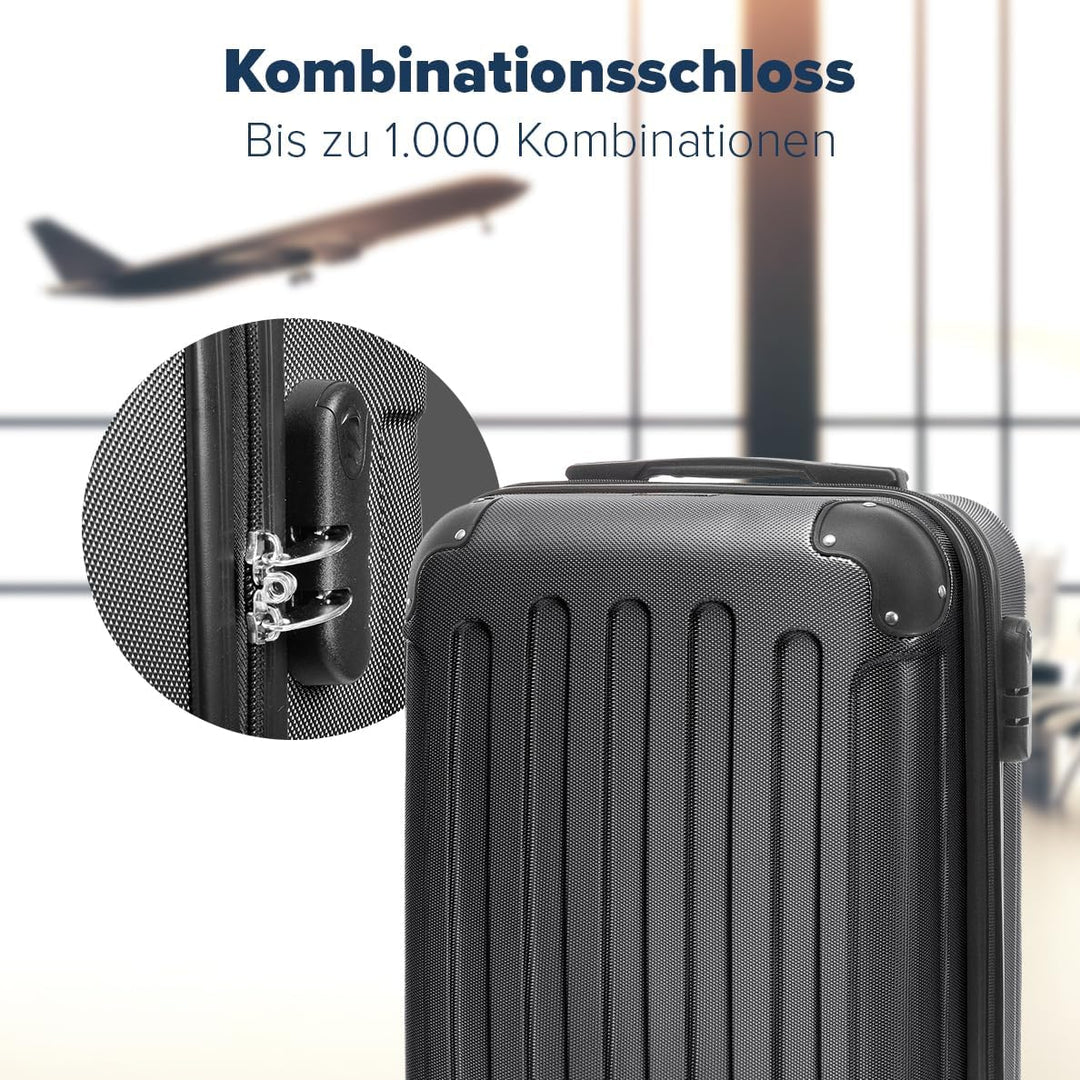 TRVLMORE Handgepäck Koffer 55x40x20cm - Koffer & Trolleys, Reisekoffer mit Rollen, Handgepäck Trolle