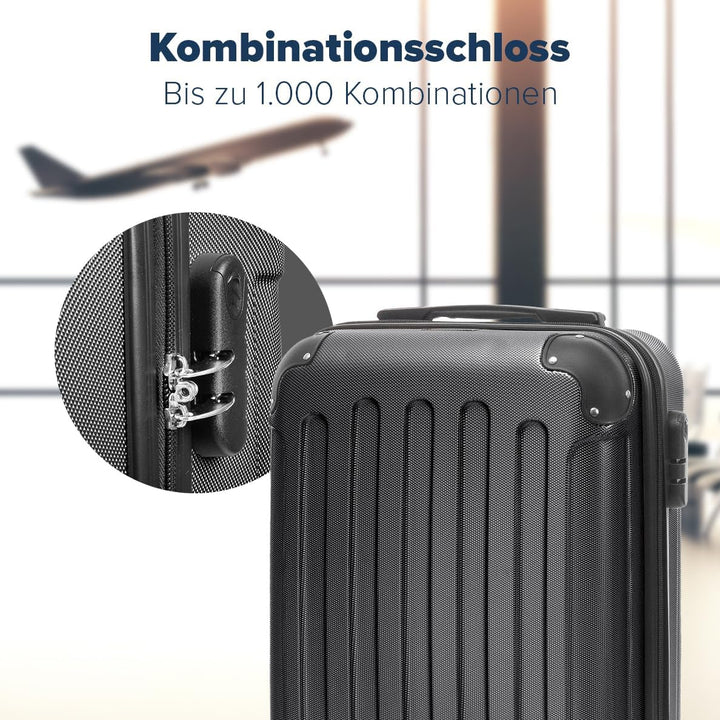 TRVLMORE Handgepäck Koffer 55x40x20cm - Koffer & Trolleys, Reisekoffer mit Rollen, Handgepäck Trolle