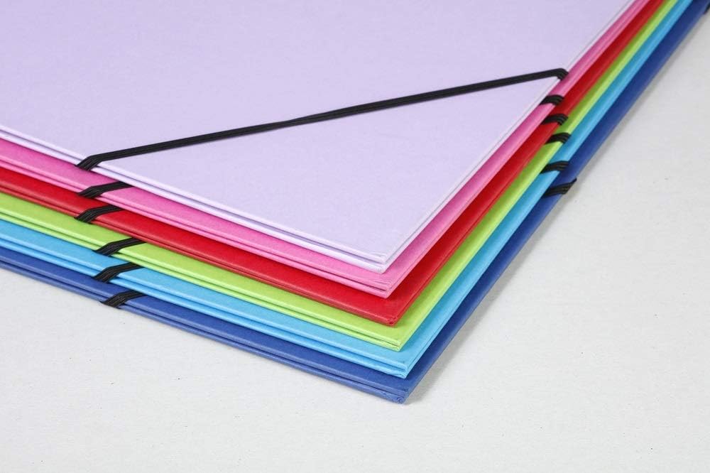 Clairefontaine 44600C Kraft Zeichenmappe (Gummizug, Rücken 30 mm, innen: 60 x 85 cm, aussen: 67 x 94