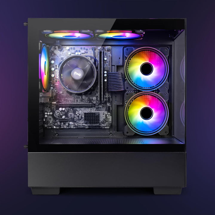 Vibox I-48 Gaming PC - 22 Zoll Set Komplett - Quad Core AMD Ryzen 3200G 4GHz - Radeon Vega 8-16GB RA