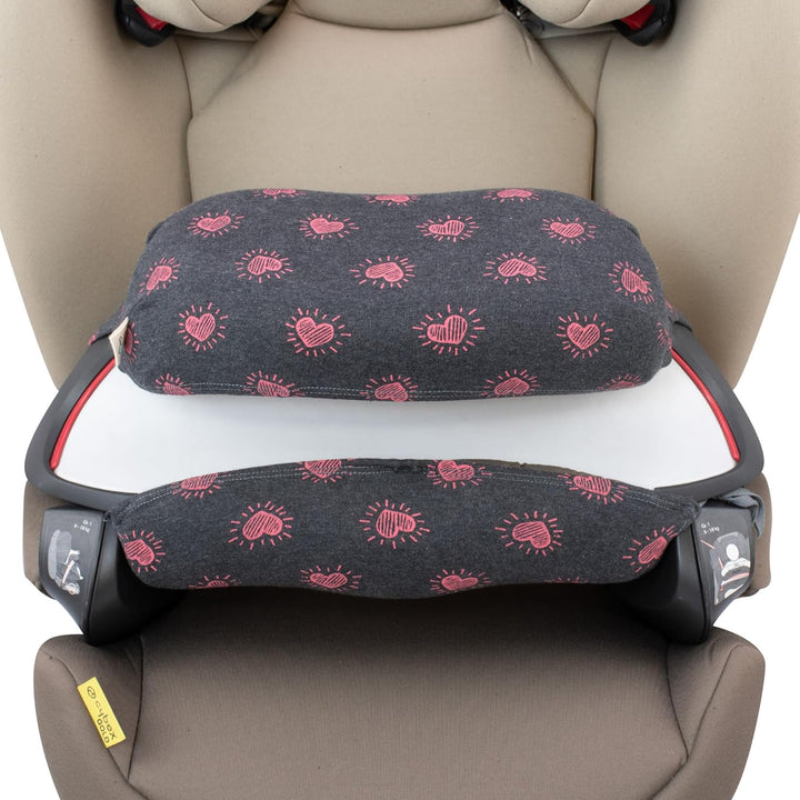 JYOKO Kids Bezug für Zubehör kompatibel mit Cybex Pallas M (Fluor Heart), Fluor Heart