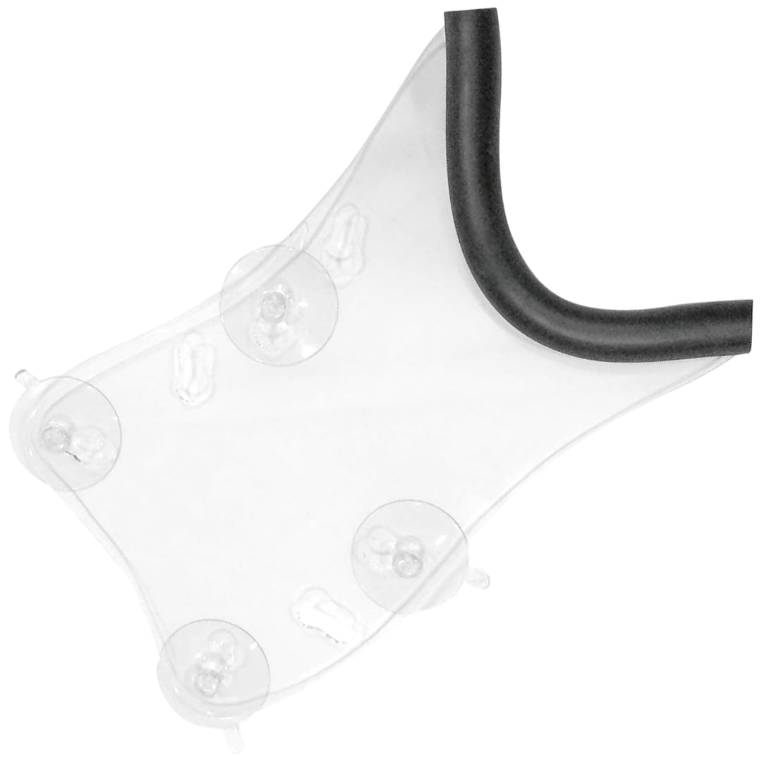 Klassische Gitarrenstütze mit rutschfesten Silikonstreifen, Acryl-Gitarrenstütze mit Saugnäpfen, für