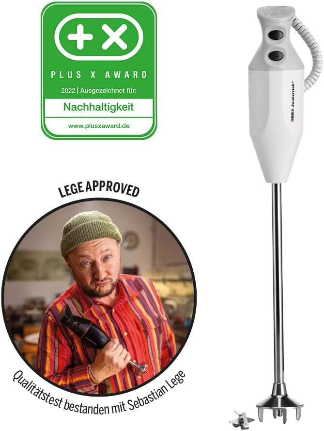 ESGE-Zauberstab G 350 Gastro Max, Stabmixer weiss inkl. Zubehör, bis zu 22.000 U/min, 90890, weiss/g