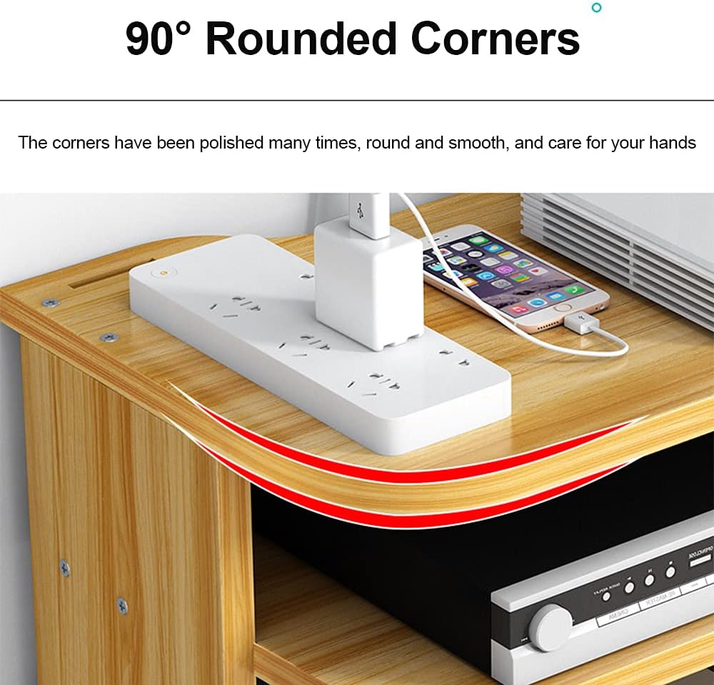 Hggzeg WiFi Router Aufbewahrungsbox Schwebende Regale TV Set-Top-Rack, Wandmontage mehrschichtige Ka