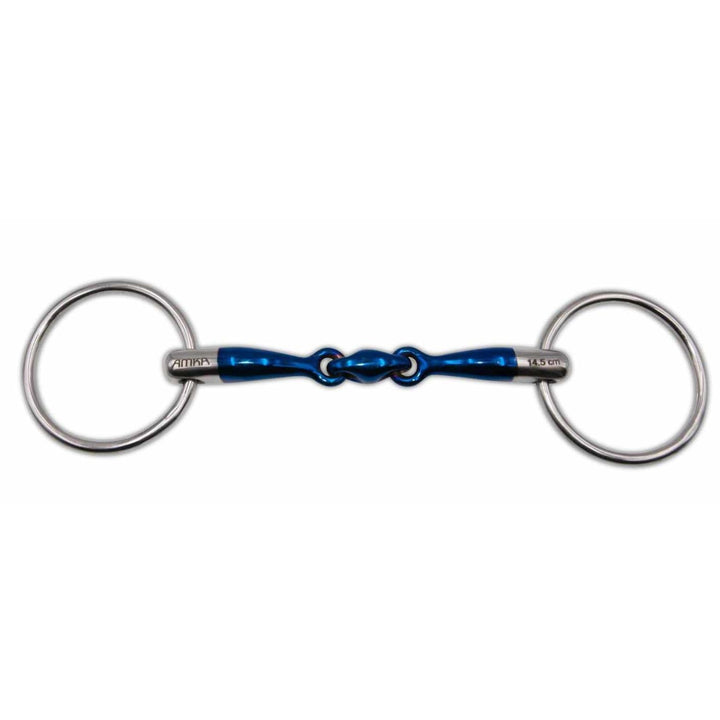 AMKA Wassertrense Sweet Iron doppelt gebrochen Stärke 16 mm Ringe 65 mm 12,5, 12,5