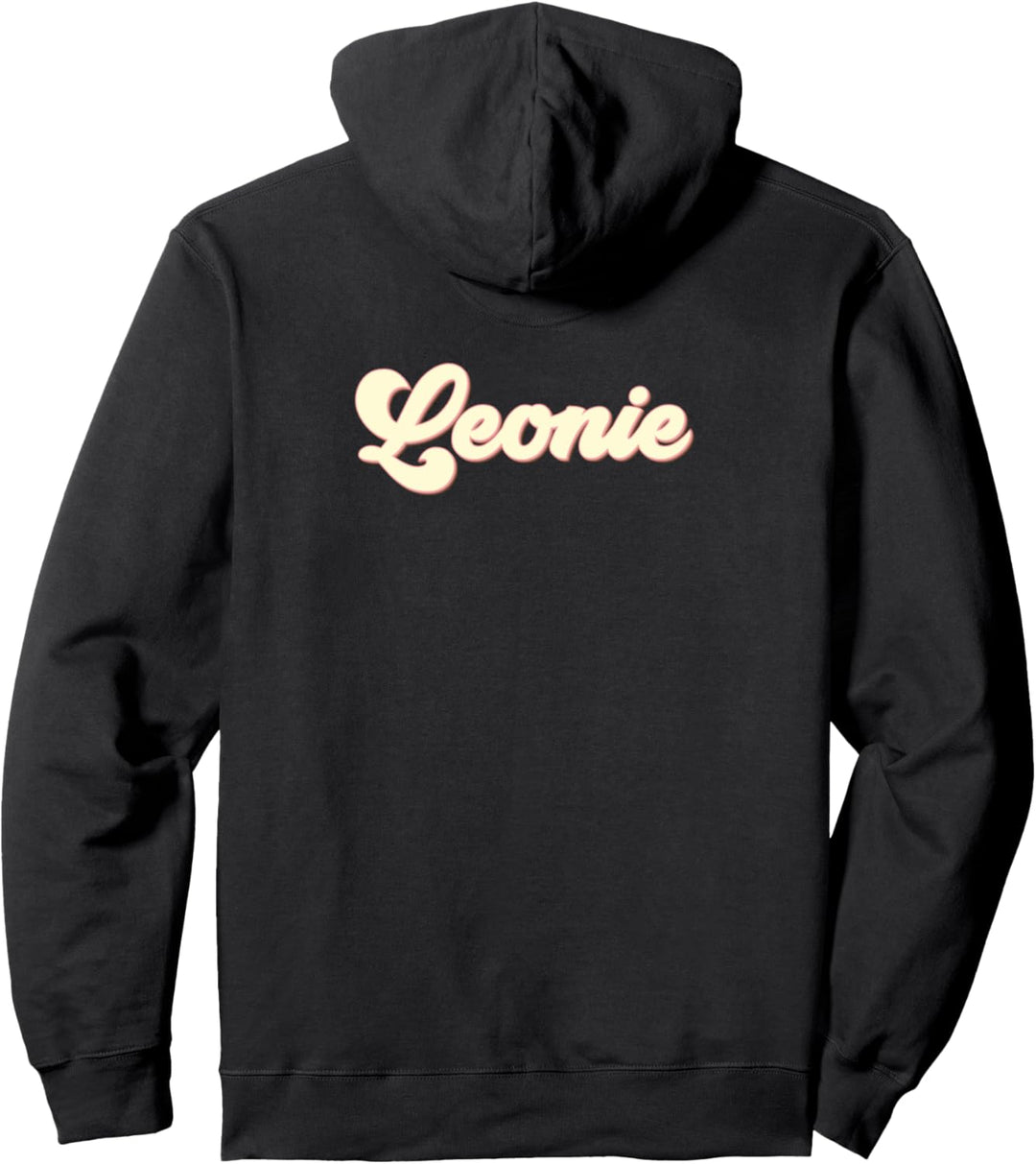 Leonie Retro Vintage Vornamen Namen Pullover Hoodie
