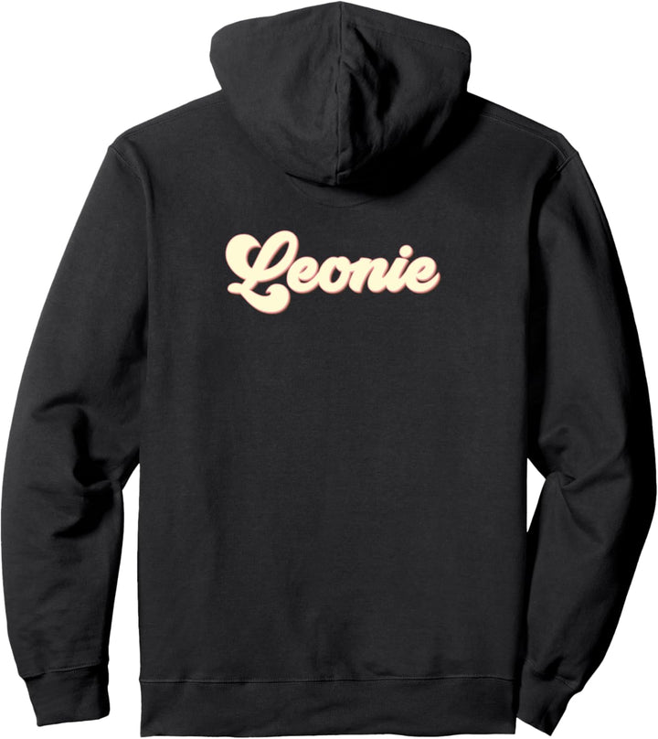 Leonie Retro Vintage Vornamen Namen Pullover Hoodie