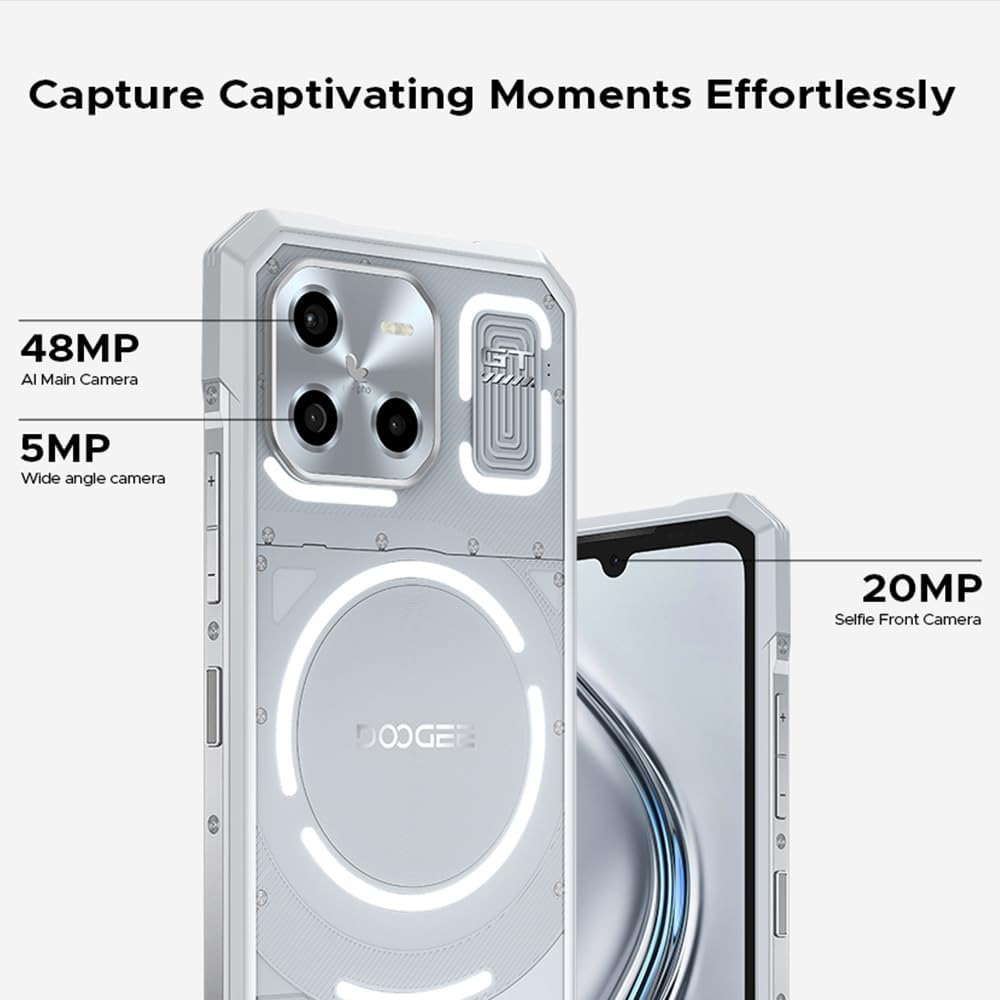 DOOGEE Blade GT Outdoor Handy 5G Smartphone (2025), Dimensity 7050 32GB+256GB Android 14 IP68 Handy