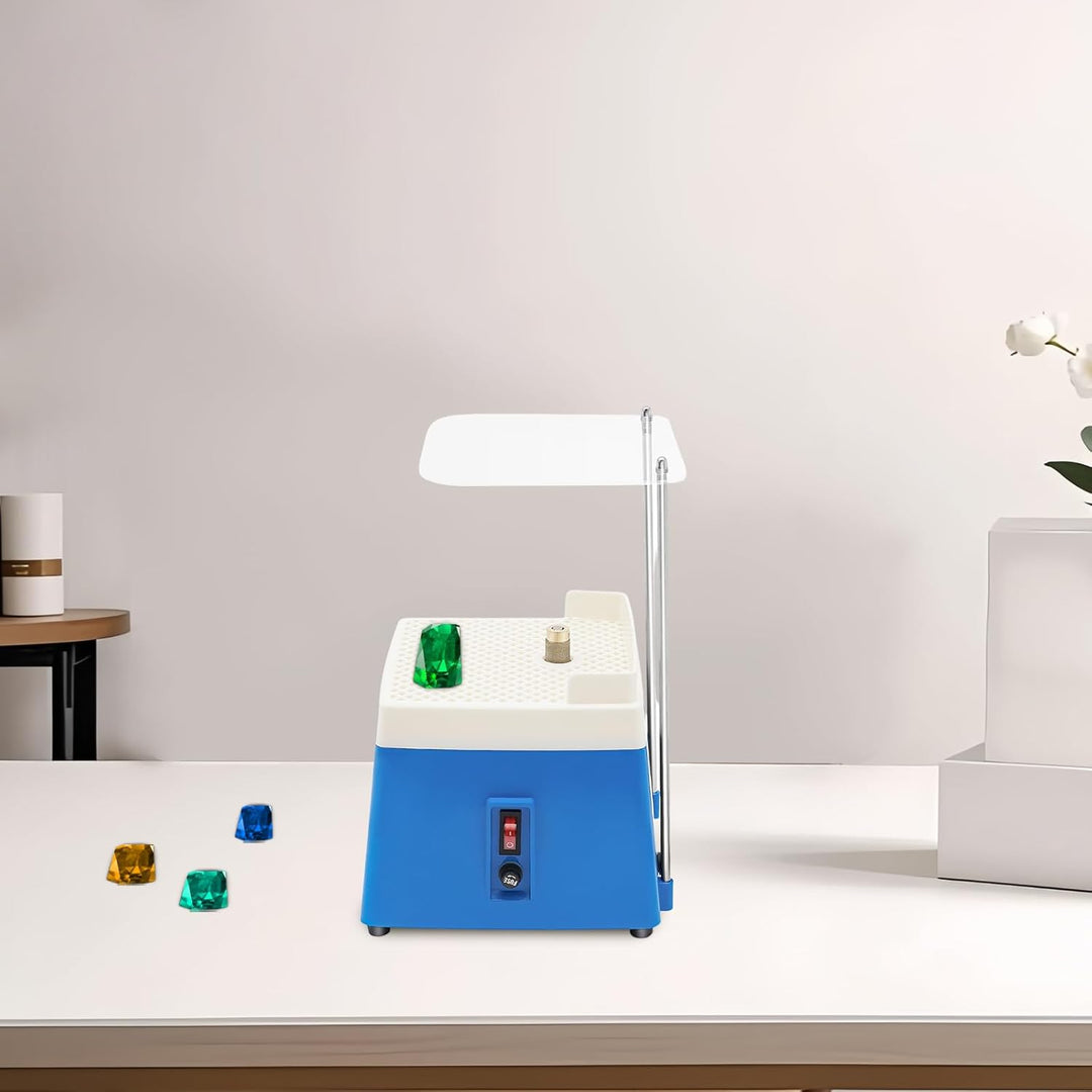 Glasschleifer 65W mit 4200rpm & Wasserkühlung, Mini Buntglasschleifmaschine für Glas, Keramik & Stei