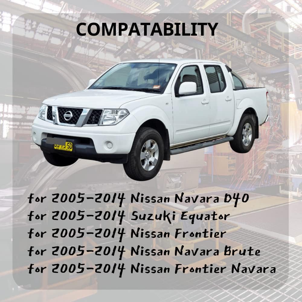 JINGLINGKJ 51 mm Abstandshalter für die Hinterradaufhängung Hebe-Sets für Navara D40 für NP300 für F