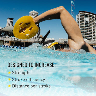 Finis Manta Schwimmtraining Handpaddel für Wettkampfschwimmübungen, S