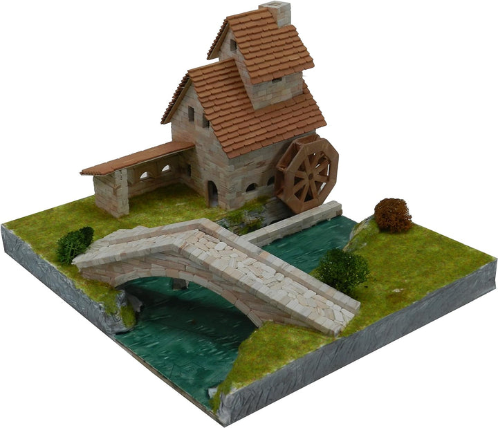 Asiatische aedes1409 31 x 26 x 5 cm Forge mit Bridge Model Kit