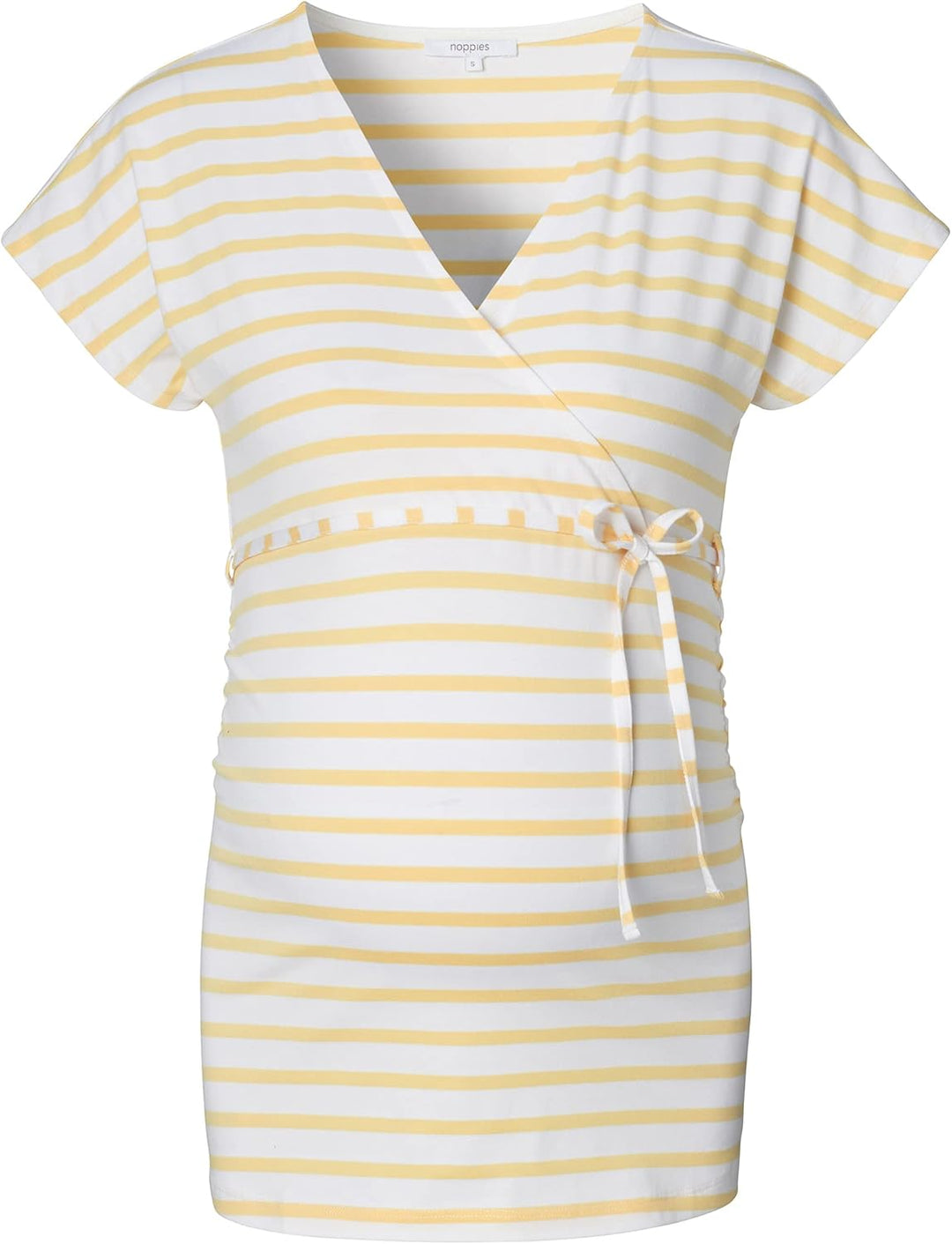 Noppies Damen Top Nursing Short Sleeve Stripe Kirby T-Shirt 36 Straw, 36 Straw