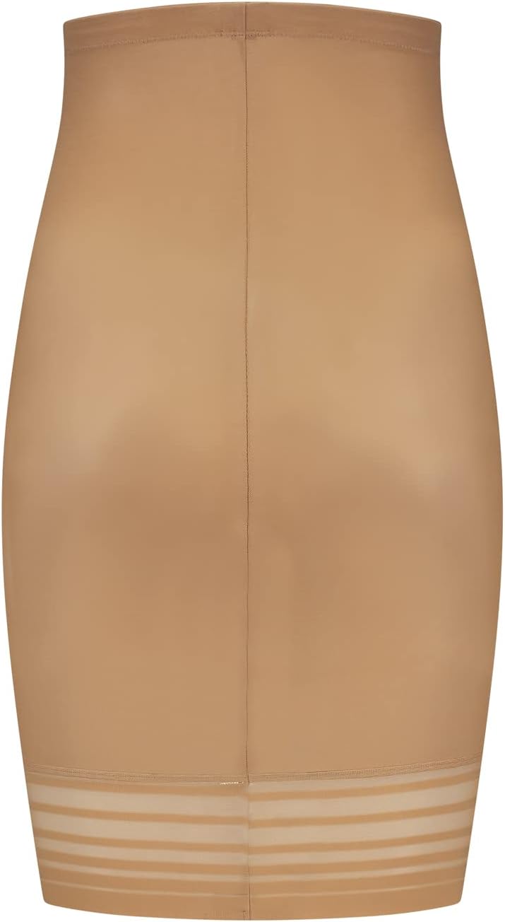 Powermesh Rock Mit Hoher Taille, Hohe Kontrolle, Doppellagiges Frontpanel, Baumwollkrücke, Silikonba