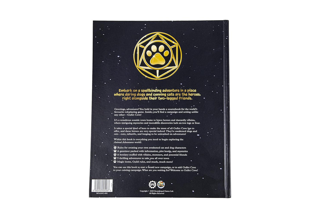 Animal Adventures: Secrets of Gullet Cove Sourcebook - Beginner’s Roleplaying Game Master RPG Rule B