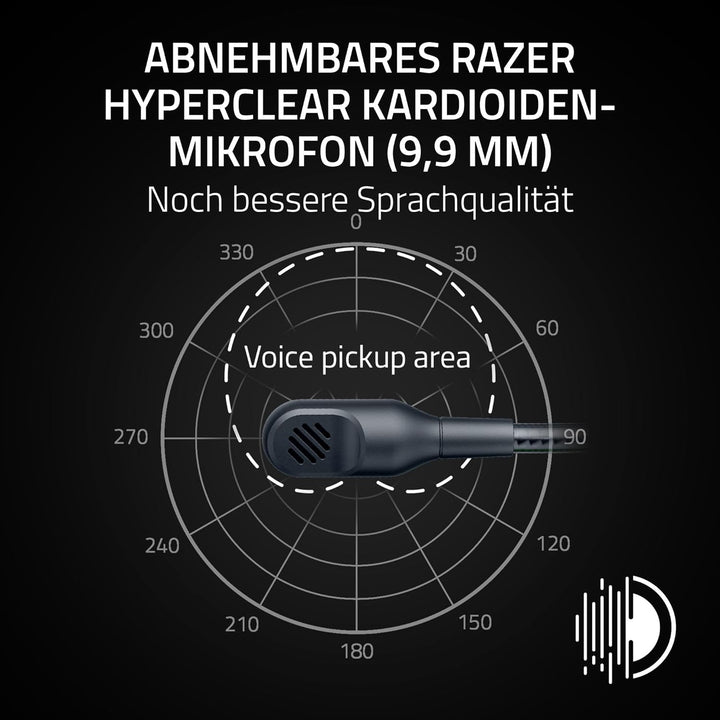 Razer BlackShark V3 X HyperSpeed - Kabelloses E-Sport-Headset - Ultra leicht 270g - Triforce 50mm Tr