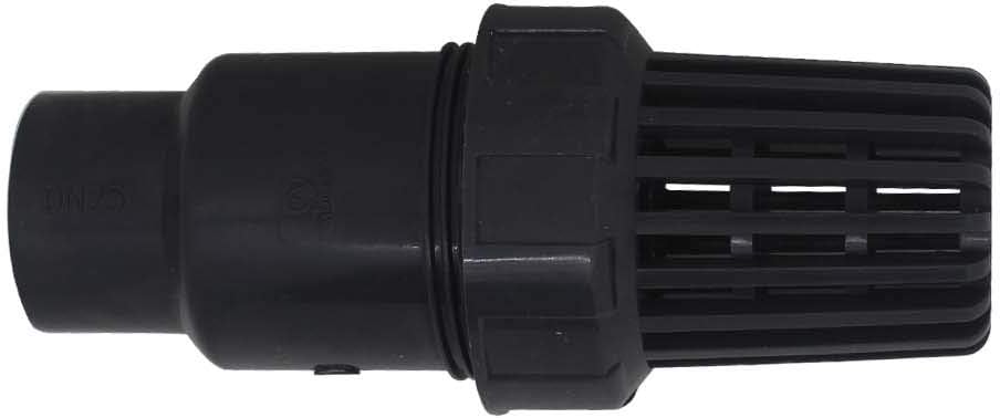 Fussventil kunststoff pvc rückschlagventil 20 25 32 40 50 63 75 90mm kugelrückschlagventil klebmuffe