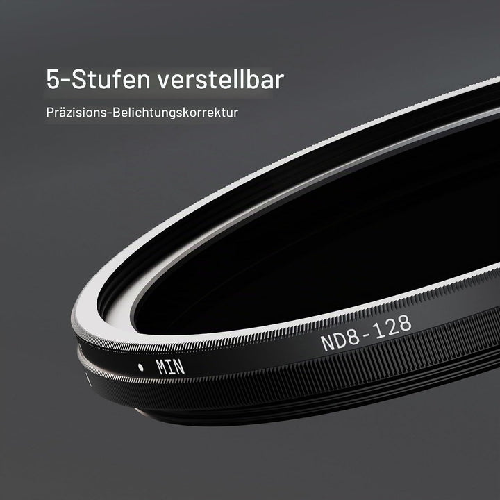 Urth 67 mm Variabler Graufilter ND8-128 (3-7 Stop) ND Filter (Plus+) 67mm, 67mm