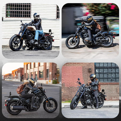 Motorrad Rückenlehne Sitzpolster mit Gepäckträger für Rebel CMX1100 CM1100 2021 2022 2023, PSLER Bei