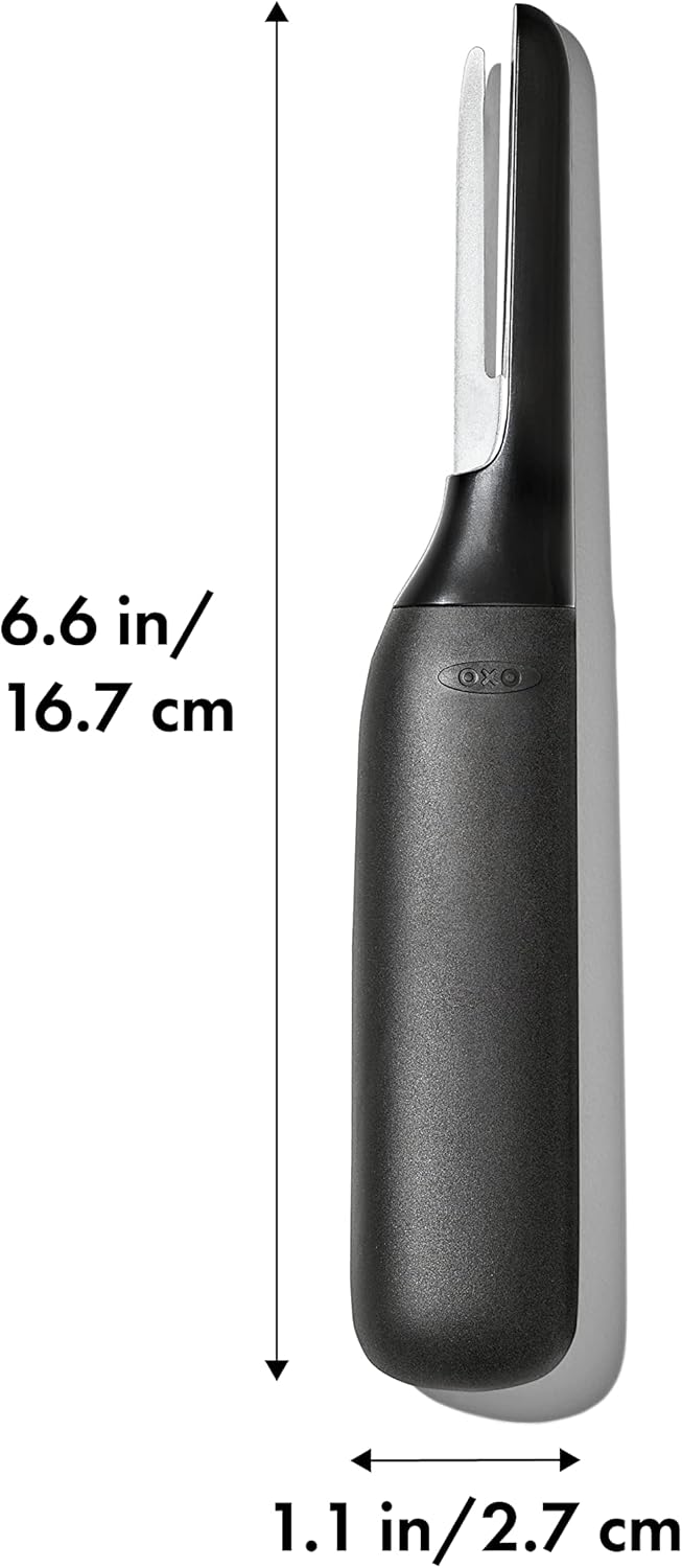 OXO 11350400 Shrimp Deveiner & Cleaner, Kunststoff, Schwarz, Shrimp Deveiner