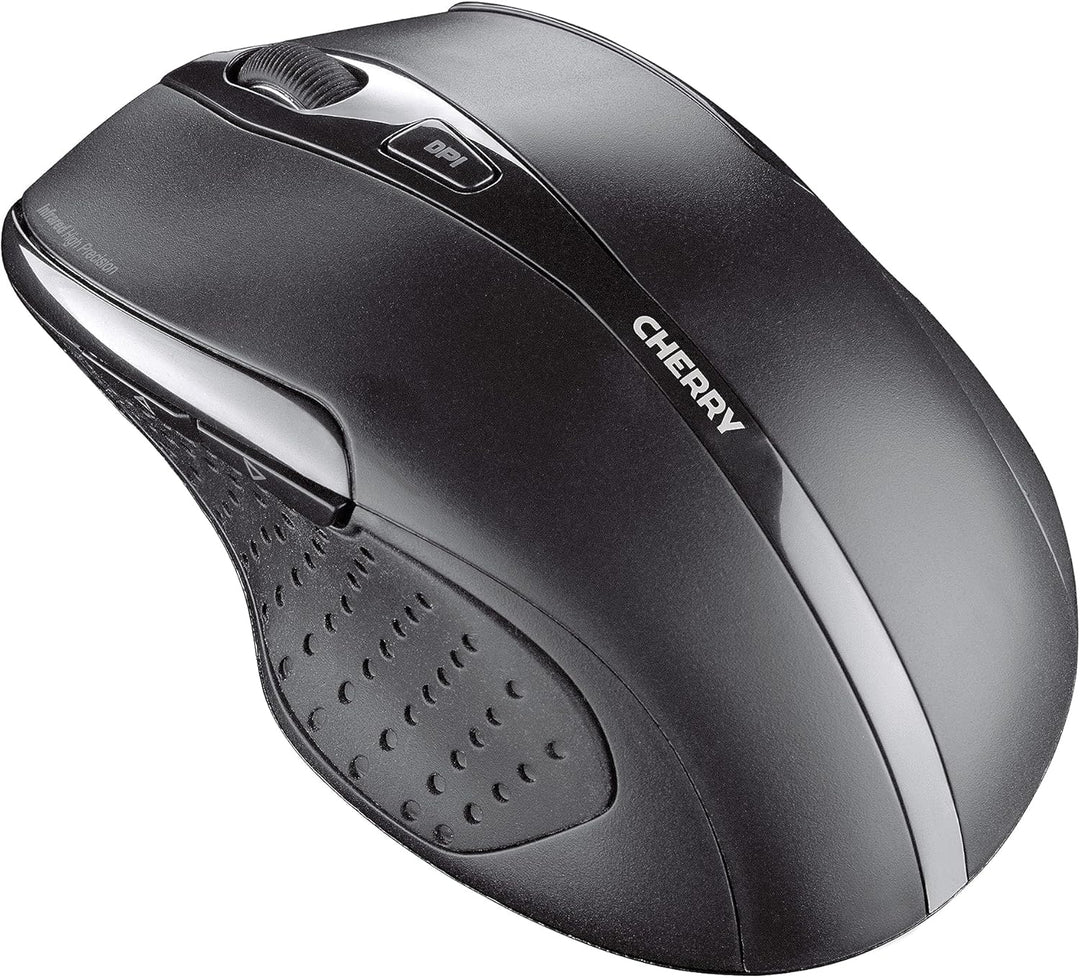CHERRY DW 5100, Kabelloses Tastatur-Maus-Set, UK-Layout (QWERTY), 2,4 GHz Funk, Plug &amp; Play, Ergonom