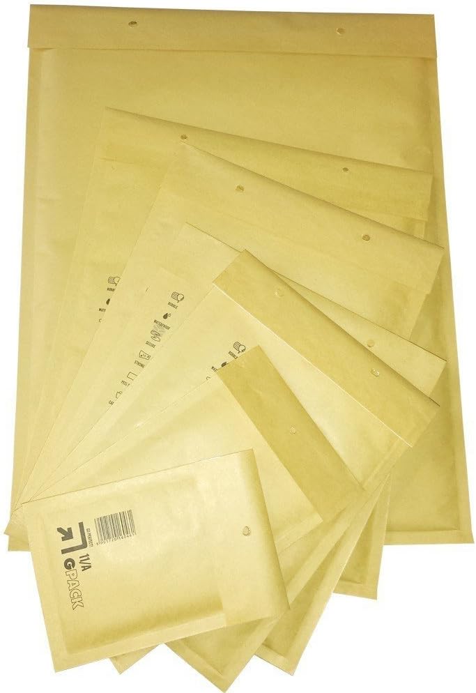 1200 B 2 Luftpolstertaschen Umschläge Warensendung braun dimapax