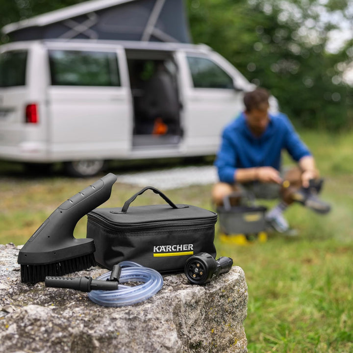 Kärcher Mobile Outdoor Cleaner OC 4 + Adventure, Fördermenge: 2 l/min, Gewicht: 3,7 kg, Wassertank: