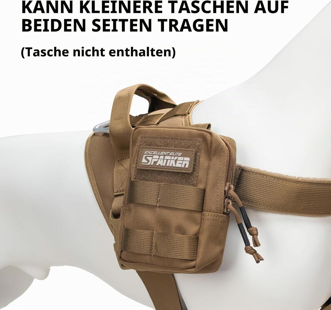 EXCELLENT ELITE SPANKER Hundegeschirr Taktisches Hundegeschirr Ausbildung Service Dog Weste Arbeiten