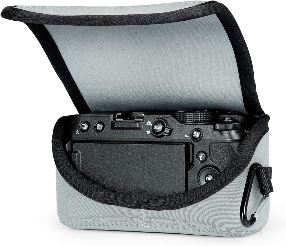 MegaGear Ultraleichte Kameratasche aus Neopren, kompatibel mit Nikon Z30 (16-50mm) (Grau), Grau